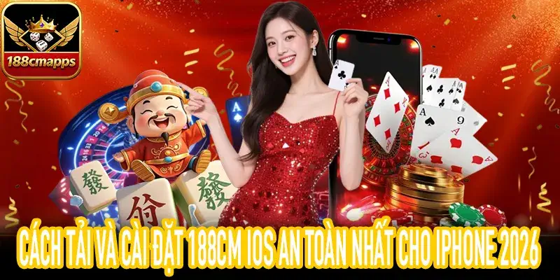 Quy trình tải 188CM iOS và xác minh ứng dụng trên iPhone
