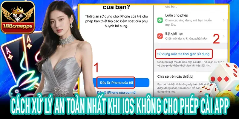 Bước cài đặt an toàn sau khi iOS không cho phép cài app