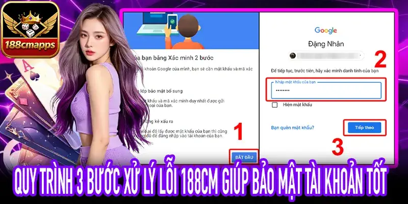 Quy trình xử lý lỗi 188CM an toàn theo tiêu chuẩn bảo mật mạng