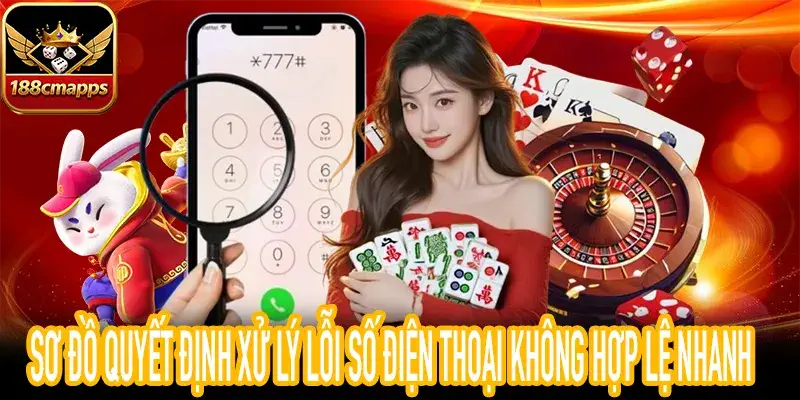 Cách xử lý lỗi số điện thoại không hợp lệ khi đăng ký App