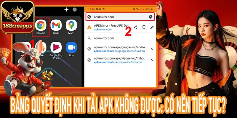 Bảng so sánh mức độ an toàn khi tải APK không được hiện nay